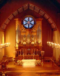 Rosales pipe organ, Trinity Episcopal Cathedral, Portland, Oregon